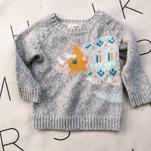 CAT&JACK Dino Sweater